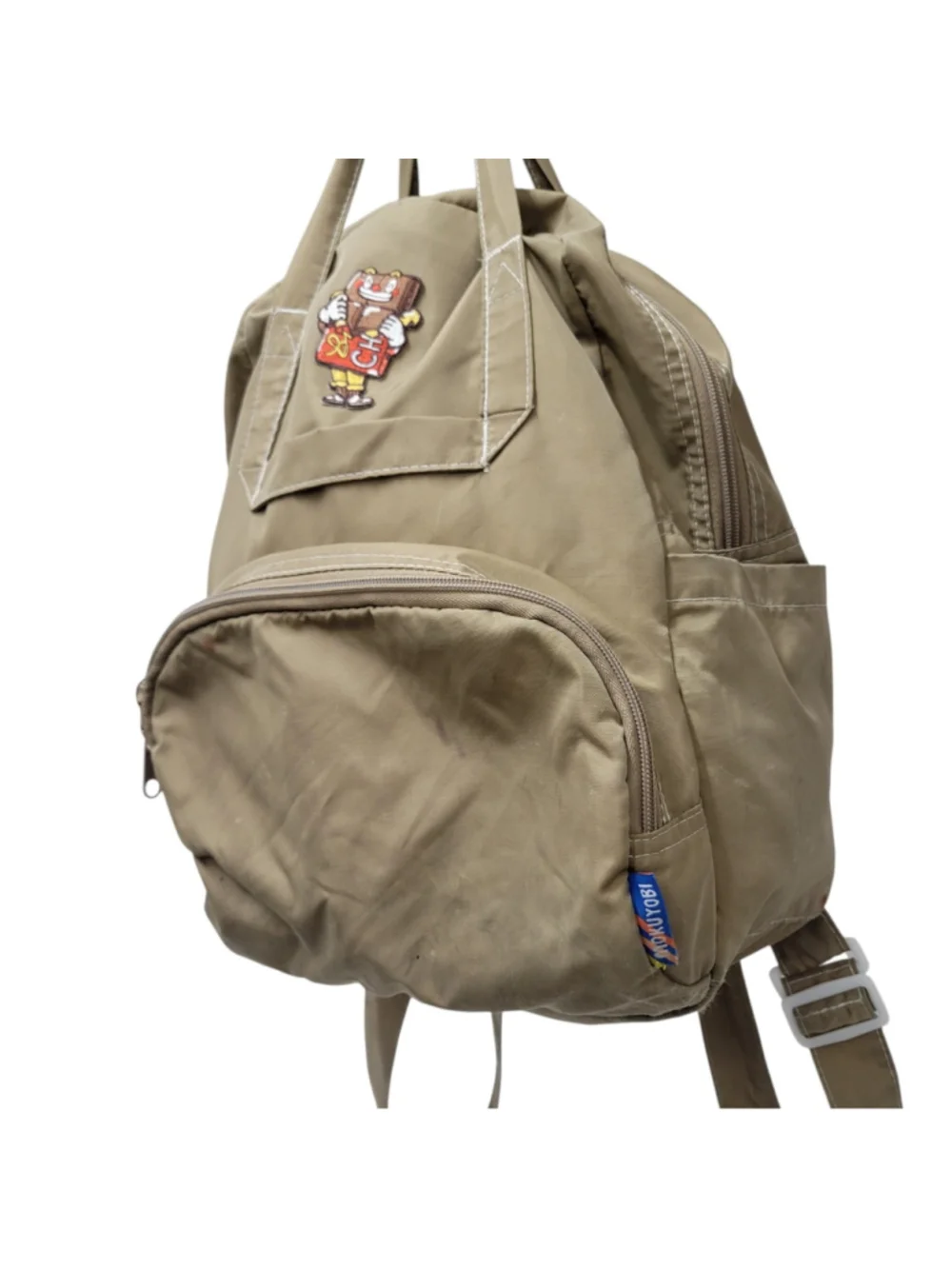 Mokuyobi Chocotale Chocolate Collab Mini Brown Backpack Pre-owned Condition